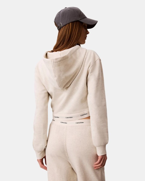 Chaqueta Hoodie Mujer CALVIN KLEIN Beige LV047G252GP4P