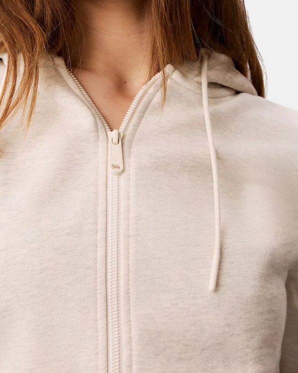 Chaqueta Hoodie Mujer CALVIN KLEIN Beige LV047G252GP4P