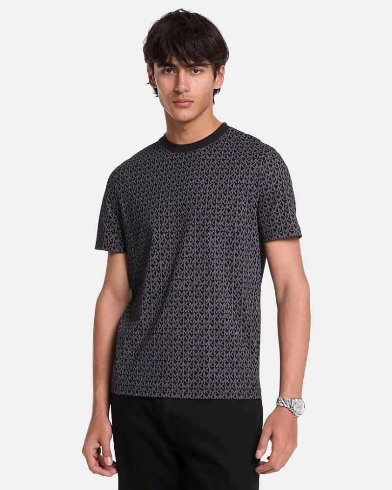 Camisetas Manga corta Hombre MICHAEL KORS Negro CS5529A5KS