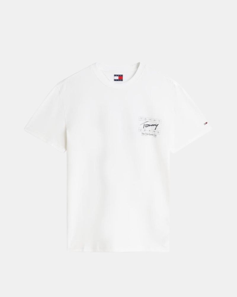 Camisetas Manga corta Hombre TOMMY HILFIGER Blanco DM0DM23177YBL