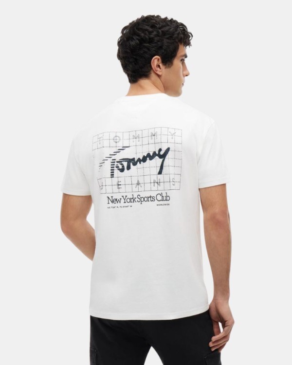 Camisetas Manga corta Hombre TOMMY HILFIGER Blanco DM0DM23177YBL