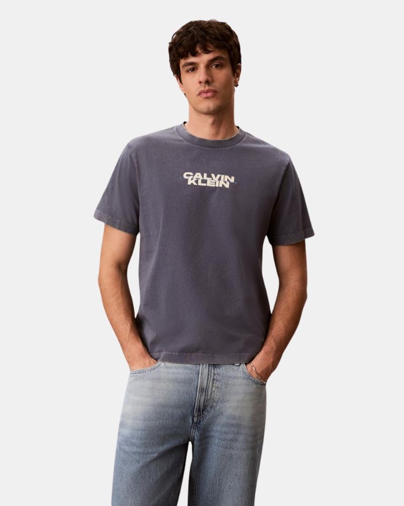 Camisetas Manga corta Hombre CALVIN KLEIN Azul LV04RG834GXL7