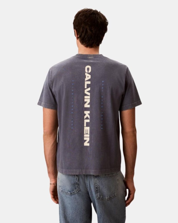 Camisetas Manga corta Hombre CALVIN KLEIN Azul LV04RG834GXL7