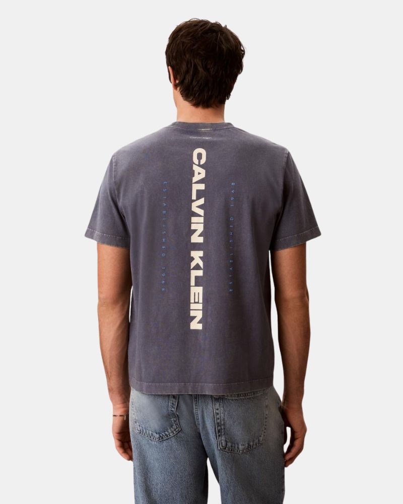 Camisetas Manga corta Hombre CALVIN KLEIN Azul LV04RG834GXL7