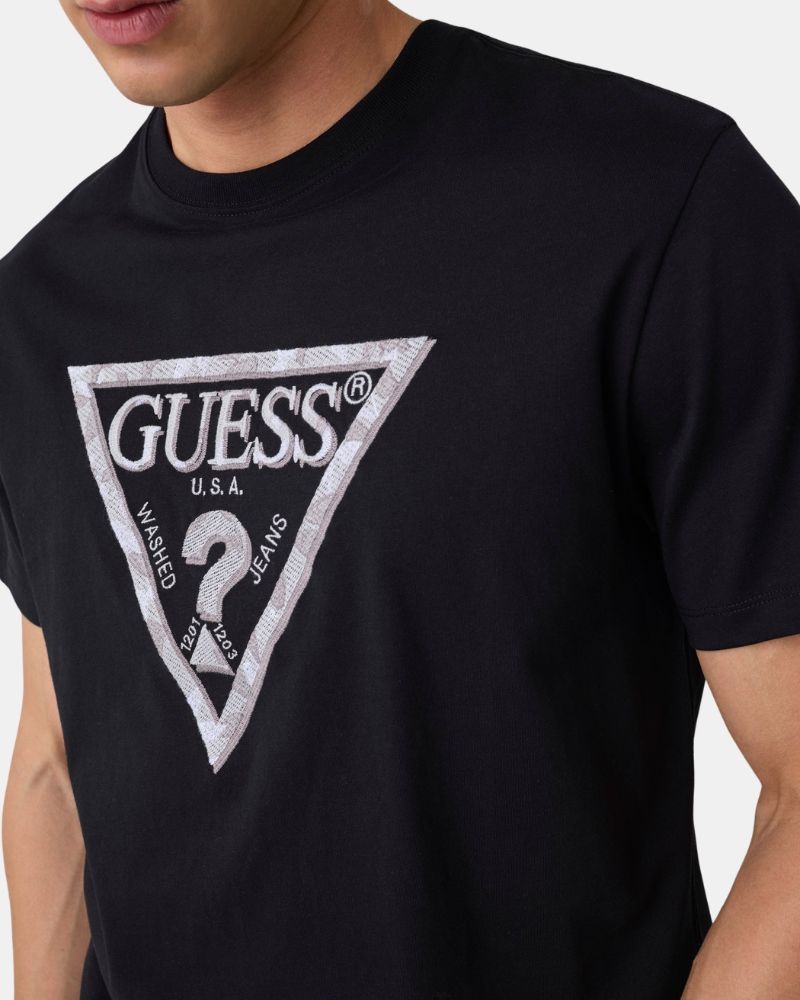 Camisetas Manga corta Hombre  Negro M6YI47 K4233