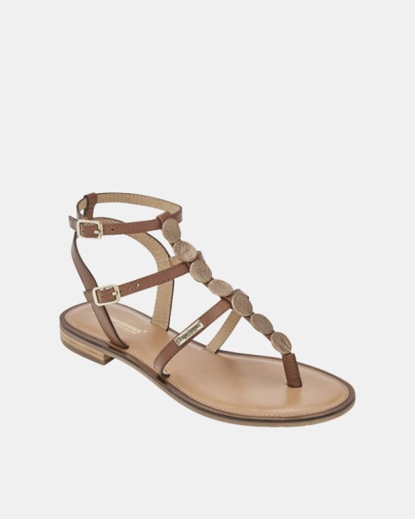 Sandalias De dedo Abiertas Mujer Les Tropeziennes Bronce HORELIA