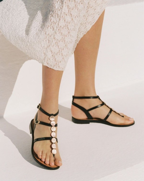 Sandalias De dedo Abiertas Mujer Les Tropeziennes Negro HORELIA
