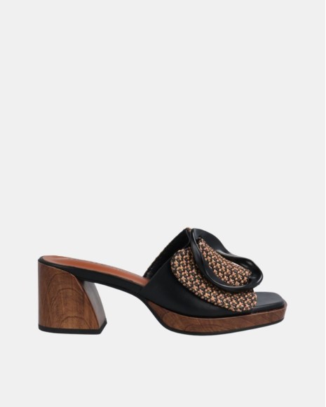 Sandalias Fiesta Abiertas Mujer NOA HARMON Negro 9738