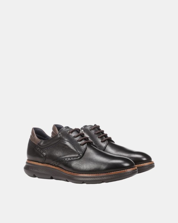 Zapatos Bajos Hombre FLUCHOS Negro F1351