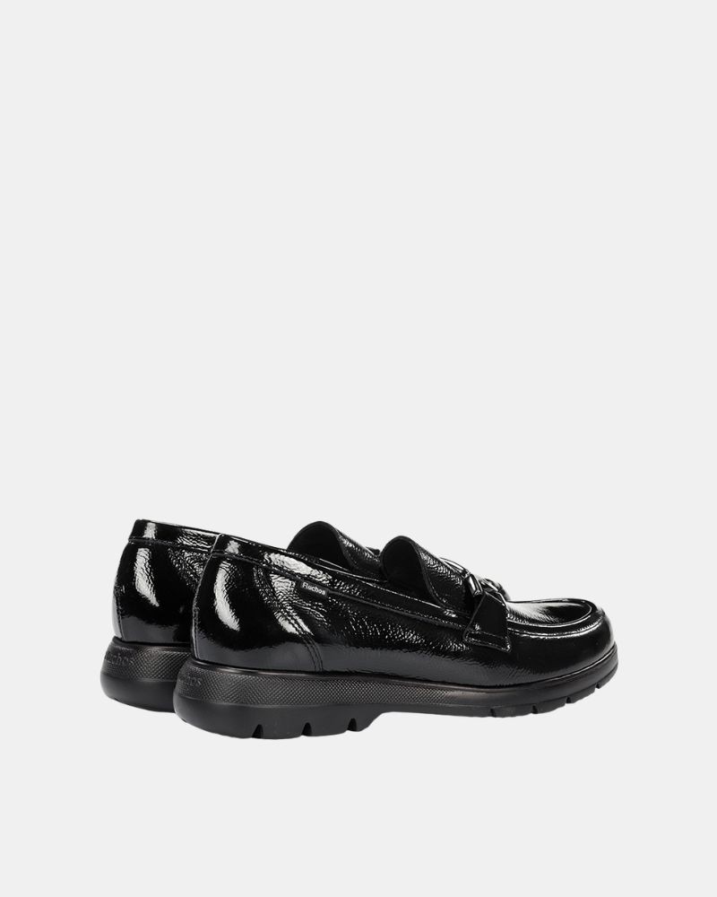Zapatos Mocasines Bajos Mujer FLUCHOS Negro F1794