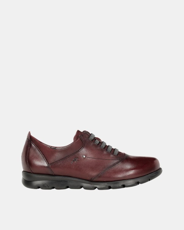 Zapatos Bajos Mujer FLUCHOS Rojo F0354
