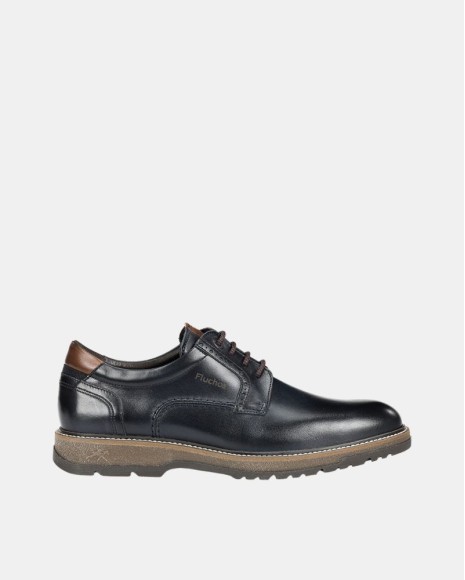 Zapatos Bajos Hombre FLUCHOS Azul F2319