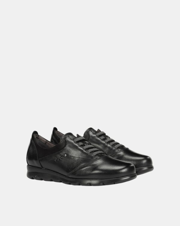 Zapatos Bajos Mujer FLUCHOS Negro F0354