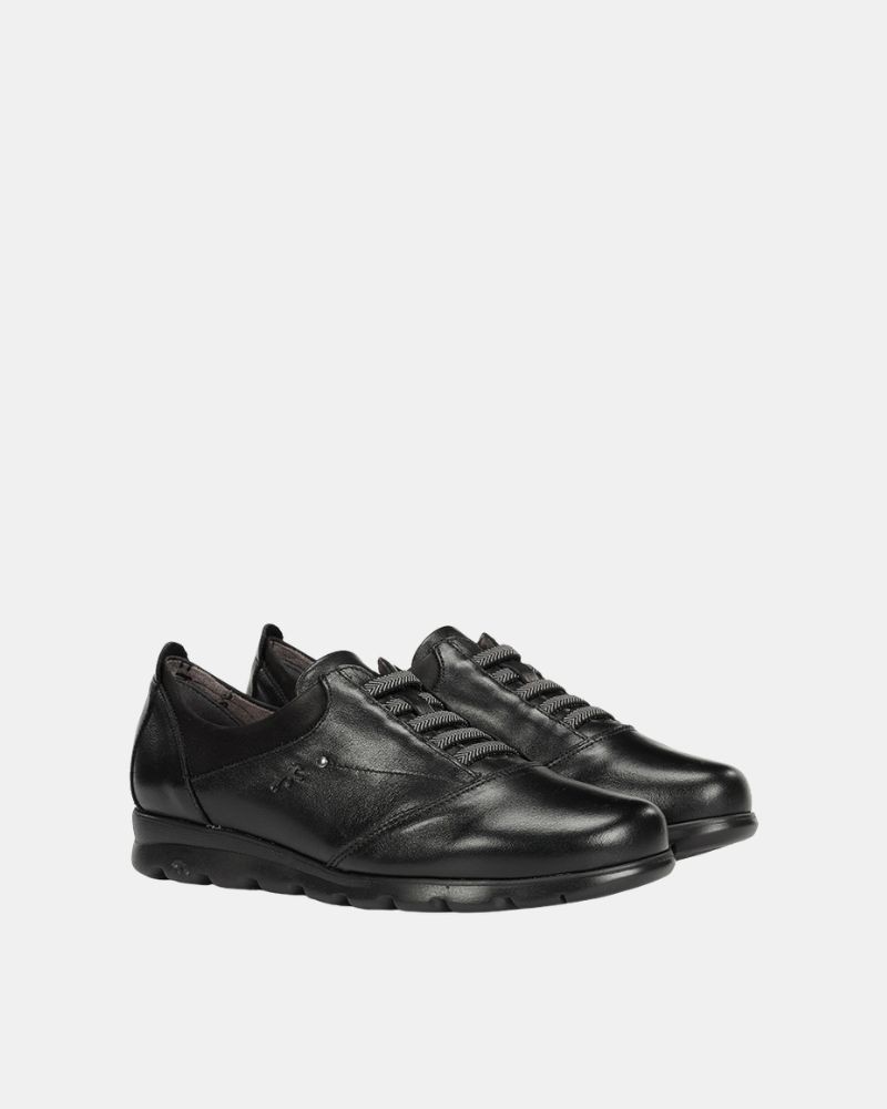 Zapatos Bajos Mujer FLUCHOS Negro F0354