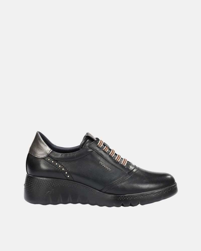 Zapatos Bajos Mujer FLUCHOS Negro F2096