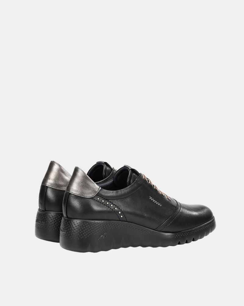 Zapatos Bajos Mujer FLUCHOS Negro F2096
