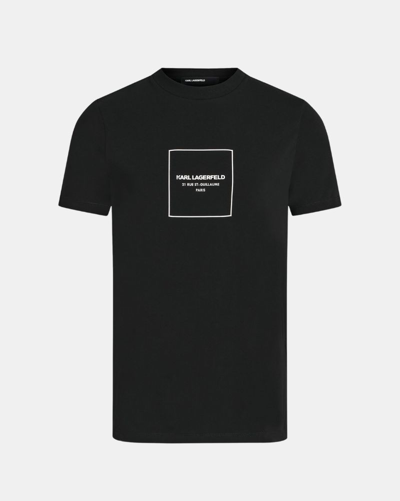 Camisetas Manga corta Hombre Karl Lagerfeld Negro 755033 563221