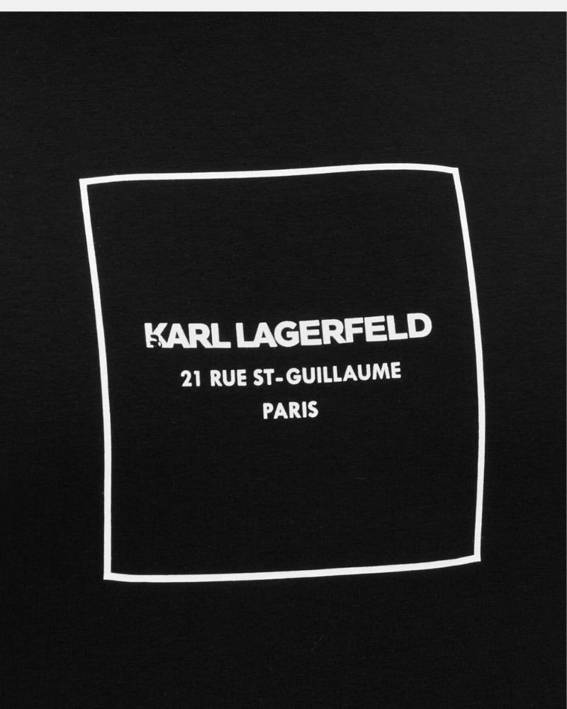 Camisetas Manga corta Hombre Karl Lagerfeld Negro 755033 563221