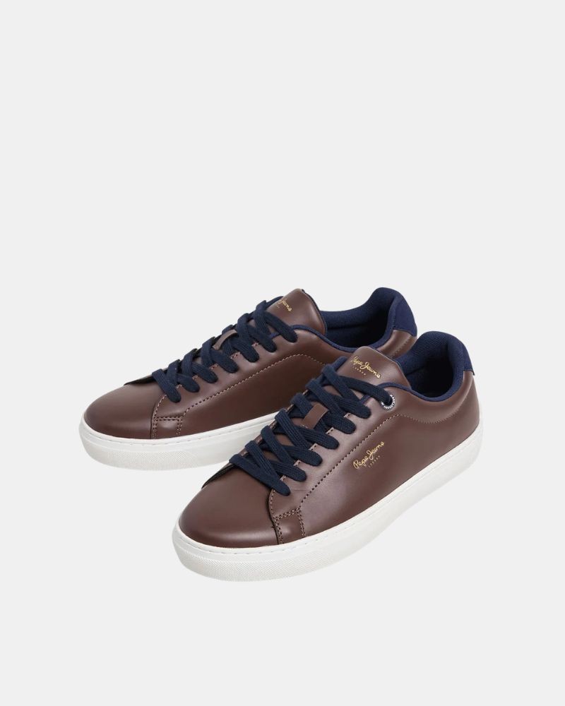 Zapatillas Bajas Hombre PEPE JEANS Marrón PMS000062 CAMDEM