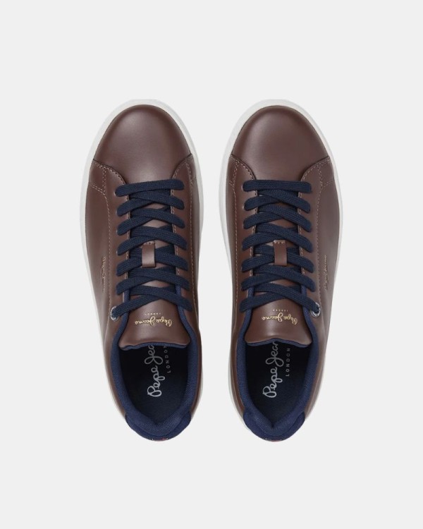 Zapatillas Bajas Hombre PEPE JEANS Marrón PMS000062 CAMDEM