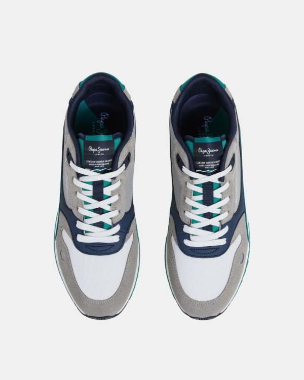 Zapatillas Bajas Hombre PEPE JEANS Gris PMS400046 BEXLEY