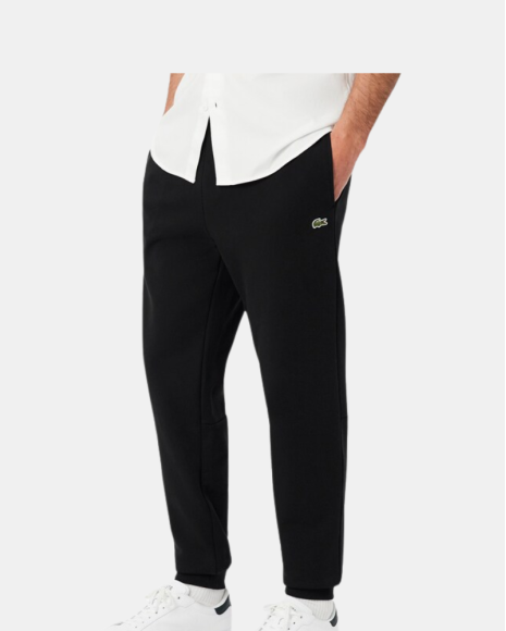 Pantalones Chándal Hombre LACOSTE Negro XH9833
