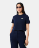 Camisetas Manga corta Mujer LACOSTE Azul TF0224
