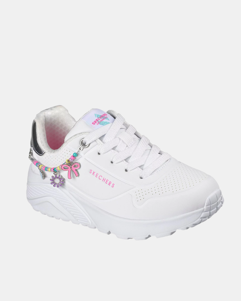 Sapatilhas infantis SKECHERS brancas 310810L UNO LITE