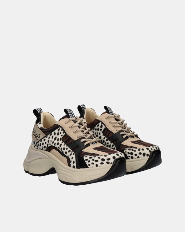 Zapatillas Mujer EXE Marrón 2276 52RG45