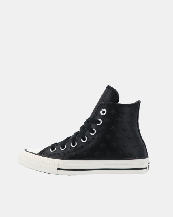 Ténis de Cano Alto para Mulher CONVERSE Preto A18286C CHUCK TAYLOR ALL STAR com tachas