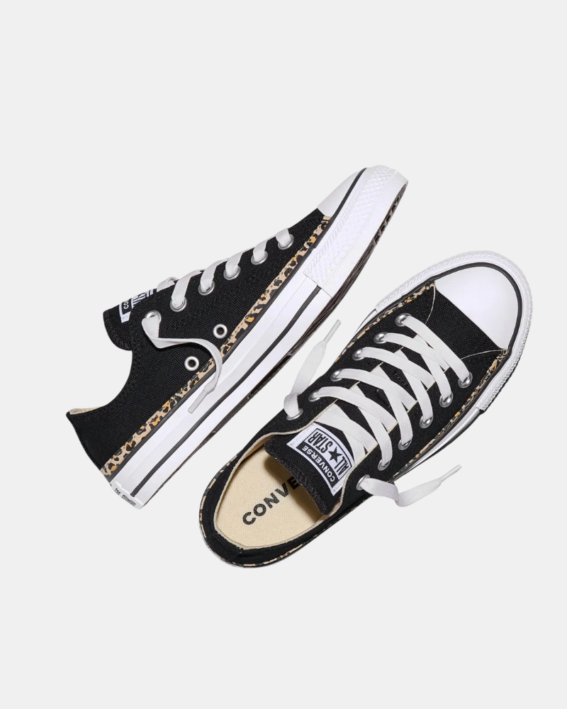 Zapatillas Mujer CONVERSE Negro A19180C CHUCK TAYLOR ALL STAR LEOPARD