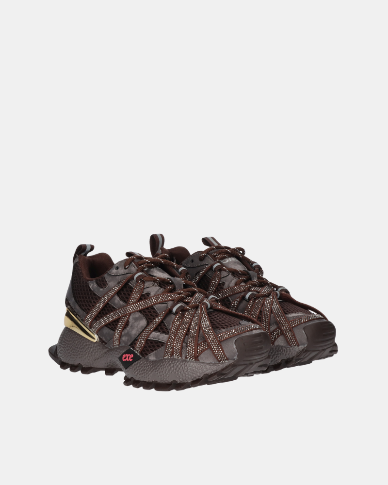 Zapatillas Mujer EXE Marrón 928 22