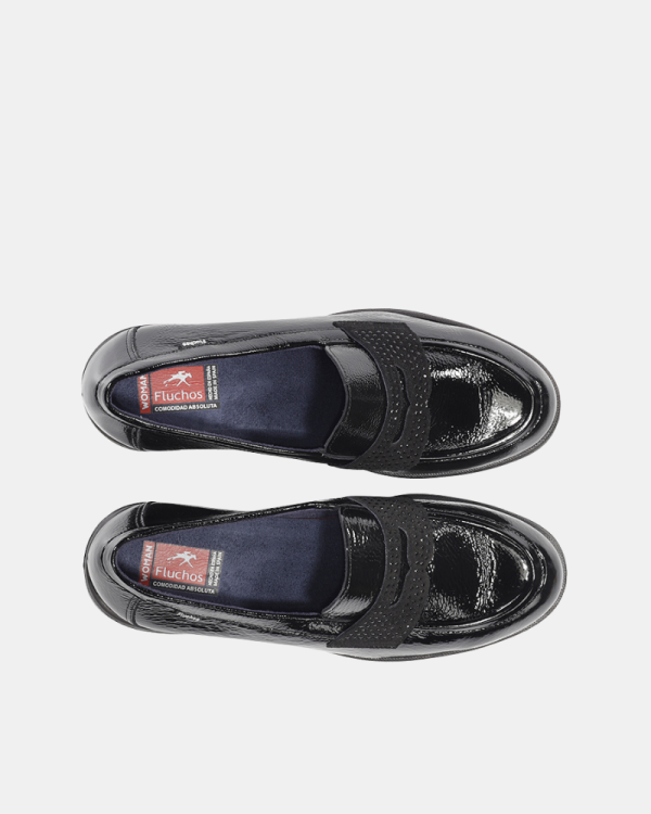 Zapatos Mujer FLUCHOS Negro F2517
