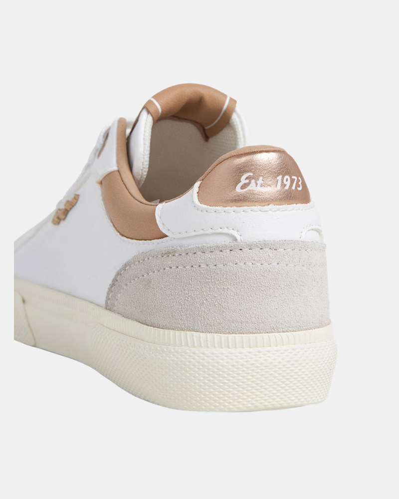 Sapatilhas Mulher PEPE JEANS Branco PLS31588 KENTON COURT W