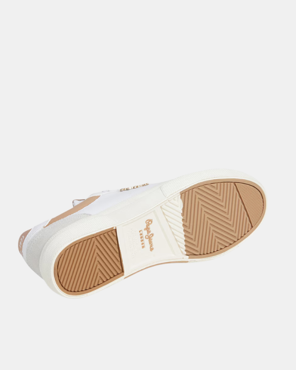 Sapatilhas Mulher PEPE JEANS Branco PLS31588 KENTON COURT W