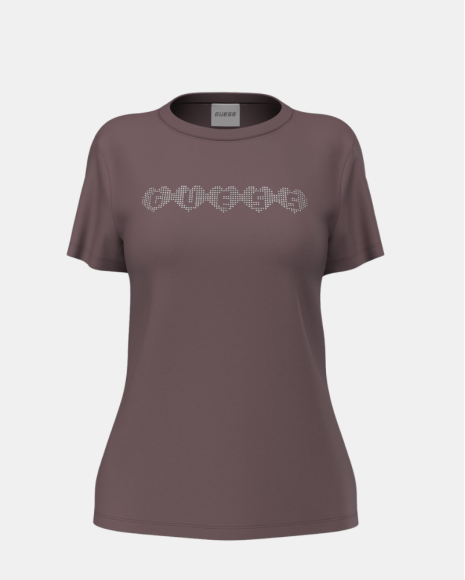 Camisetas Manga corta Mujer GUESS Marrón V6YI08 K4689
