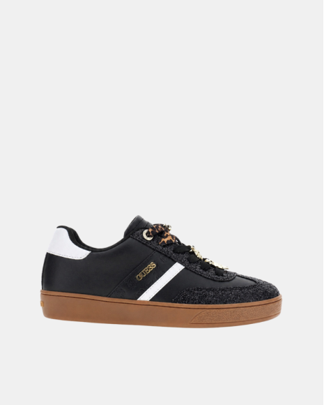 Sapatilhas Mulher GUESS Pretas NAOKI FLFNAO ELE12