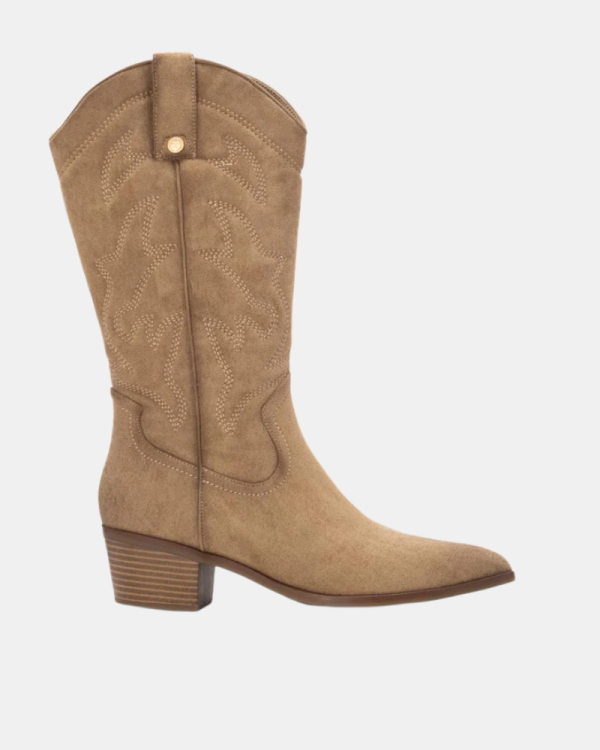 Botas Cowboy Mulher XTI Bege 144308