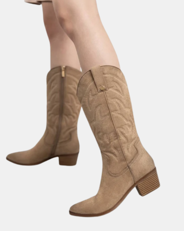 Botas Cowboy Mulher XTI Bege 144308