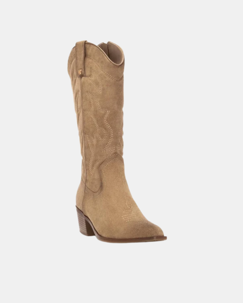 Botas Cowboy Mulher XTI Bege 144308