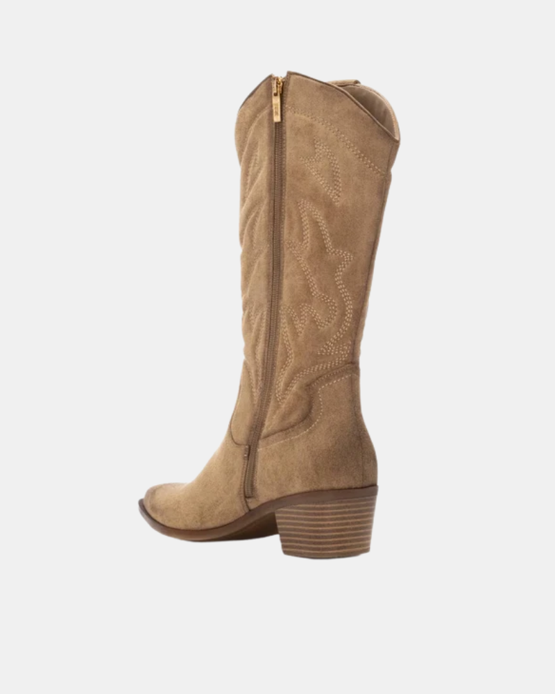 Botas Cowboy Mulher XTI Bege 144308