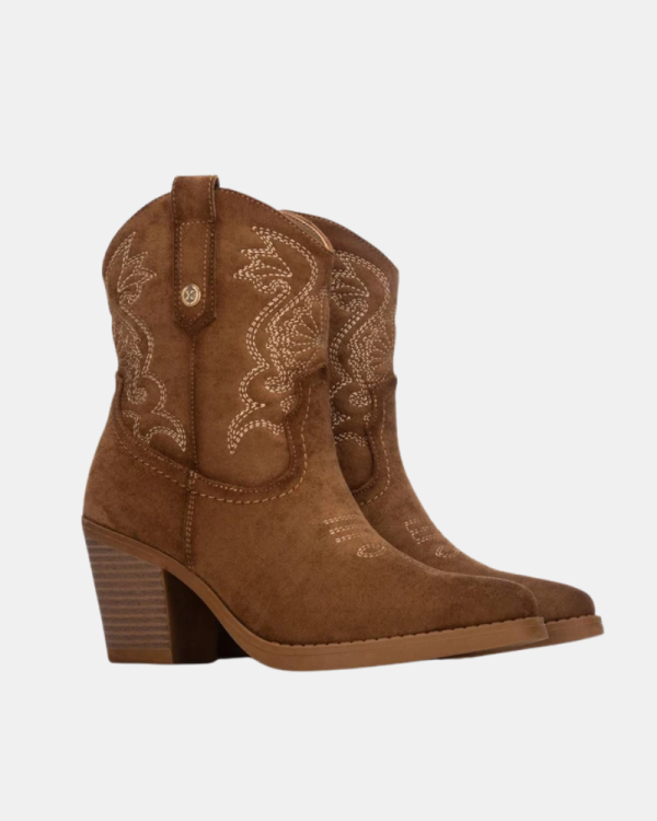 Botines Cowboy Mujer XTI Marrón 146105