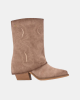 Botines Cowboy Mujer XTI Beige 144470