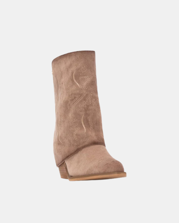 Botines Cowboy Mujer XTI Beige 144470