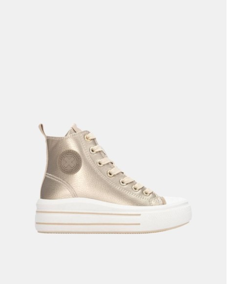 Zapatillas Altas Infantil XTI Oro 151297