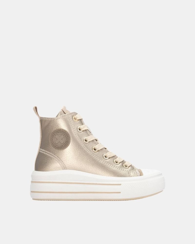 Zapatillas Altas Infantil XTI Oro 151297