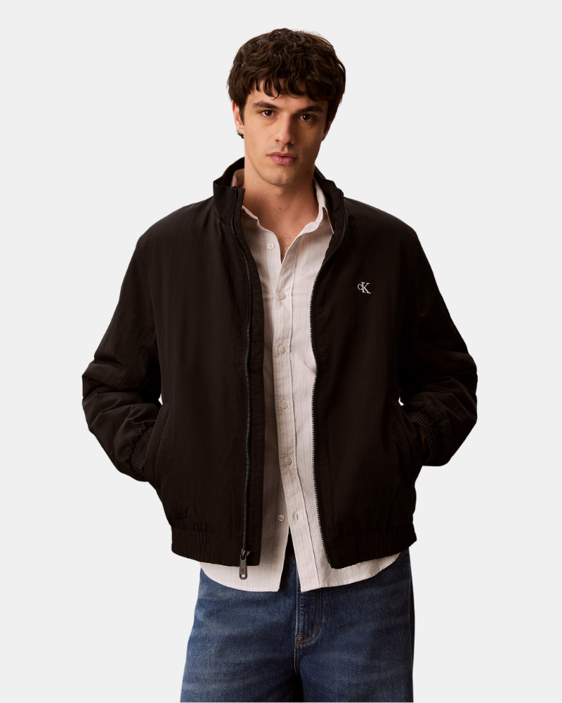 Casacos de manga comprida para homem CALVIN KLEIN Preto LV04RG500GUB1