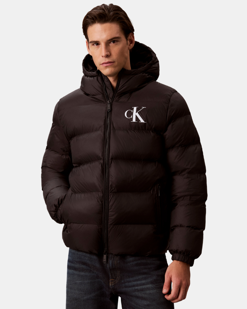 Casacos de manga comprida para homem CALVIN KLEIN Preto LV04RG513GUB1