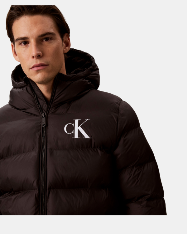 Casacos de manga comprida para homem CALVIN KLEIN Preto LV04RG513GUB1