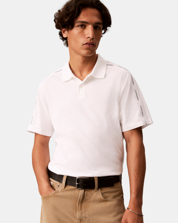 Camisetas Manga curta Homem CALVIN KLEIN Branco LV04RH202GYAF
